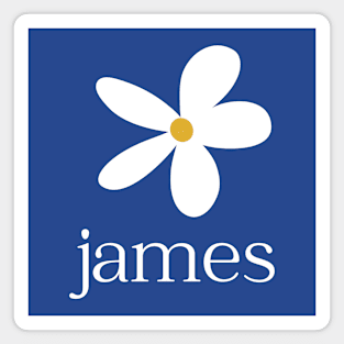 James Band Flower Magnet